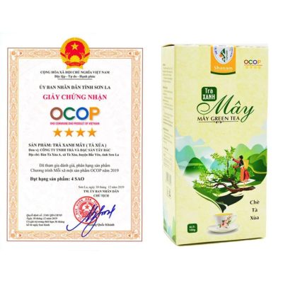 chứng nhận trà xanh shanam