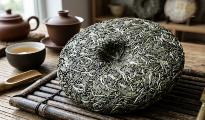 Bánh trà sống nguyên vẹn